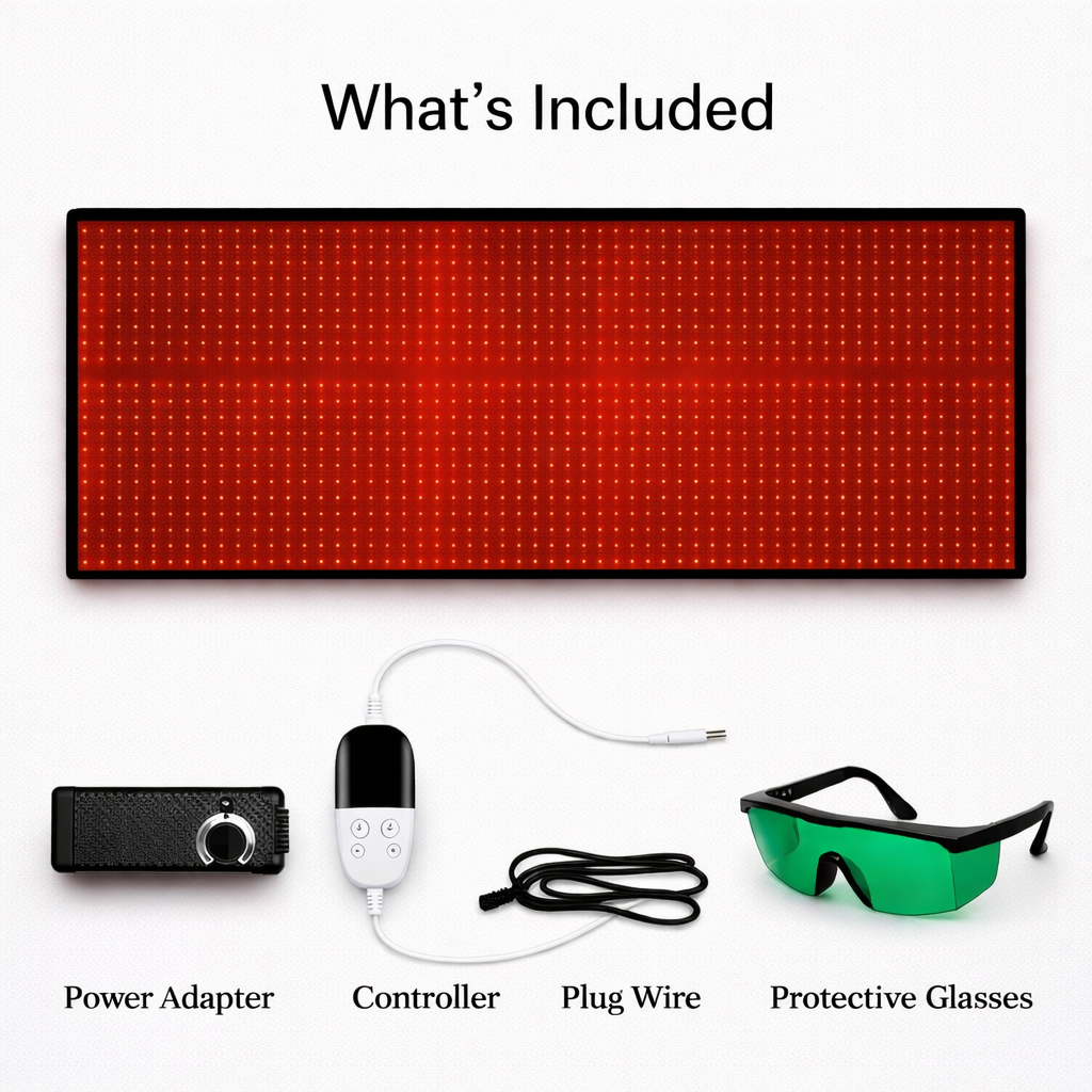 Tapis de luminothérapie rouge Relievora